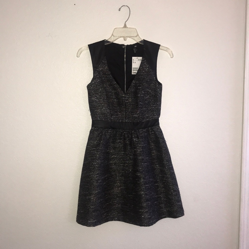 NWT Black Vintage-inspired dress, Size 4